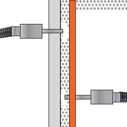 Injection murs